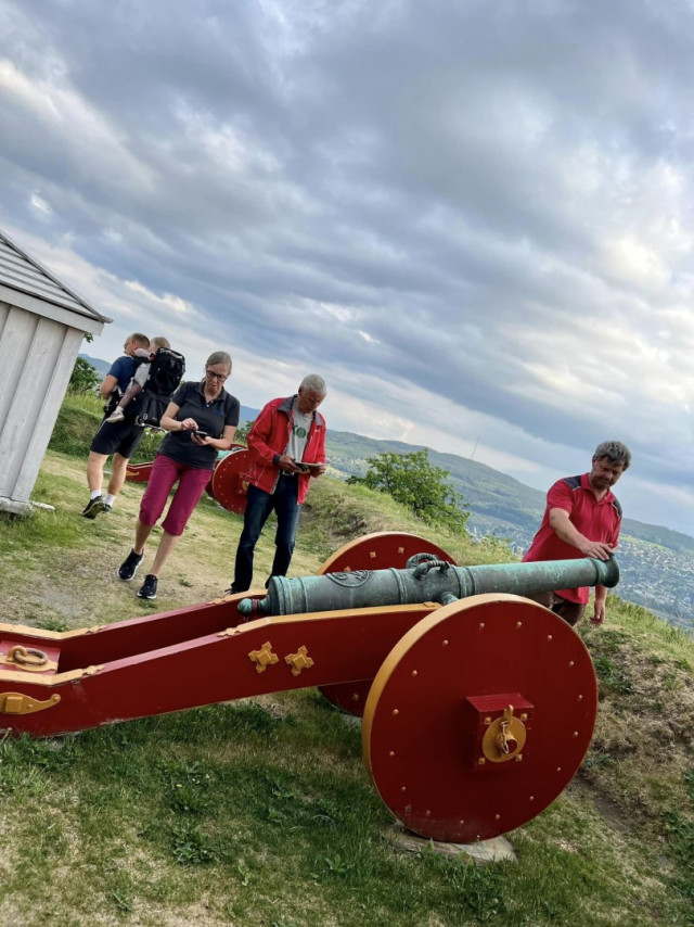 Stolpejakt på Kongsvinger festning